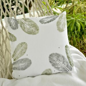 Vissage Spring Leaves Set Of 1 Cushion Cover : 40CM * 40CM