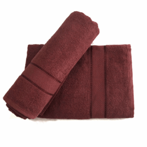 Vissage Pack Of 10 Hotel Bath Towels - 30IN*60IN, Brown, 600gms