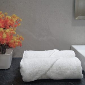 Vissage Pack Of 20 Hotel Bath Towels - 30IN*60IN, White, 500gms, Recycled Cotton