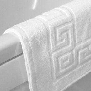 Vissage White Bath Mats Pack Of 5  : 20IN*30IN
