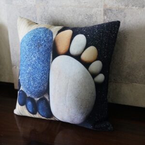 Buy 1 Get 1 !! Vissage Digital Print 3D Cushion Covers: 16IN * 16IN