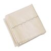 Vissage Designer Handkerchiefs (Men) Cotton: Natural Color, Pack of 6 - Image 2