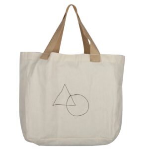 Vissage Designer Cotton Canvas Reusable Grocery Bag